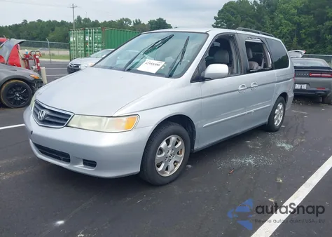 2004 Honda Odyssey Ex-L z USA, uszkodzony, nr VIN 5FNRL18734B040392